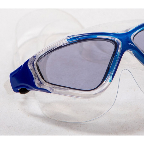 2026 ZONE3 Vision Max Swim Mask SA18GOGVI - Blue / Clear